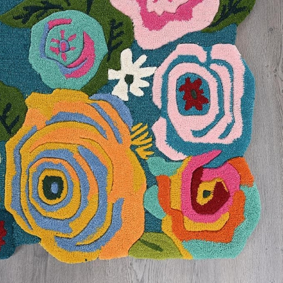 Designteppich Frühlingsblumen