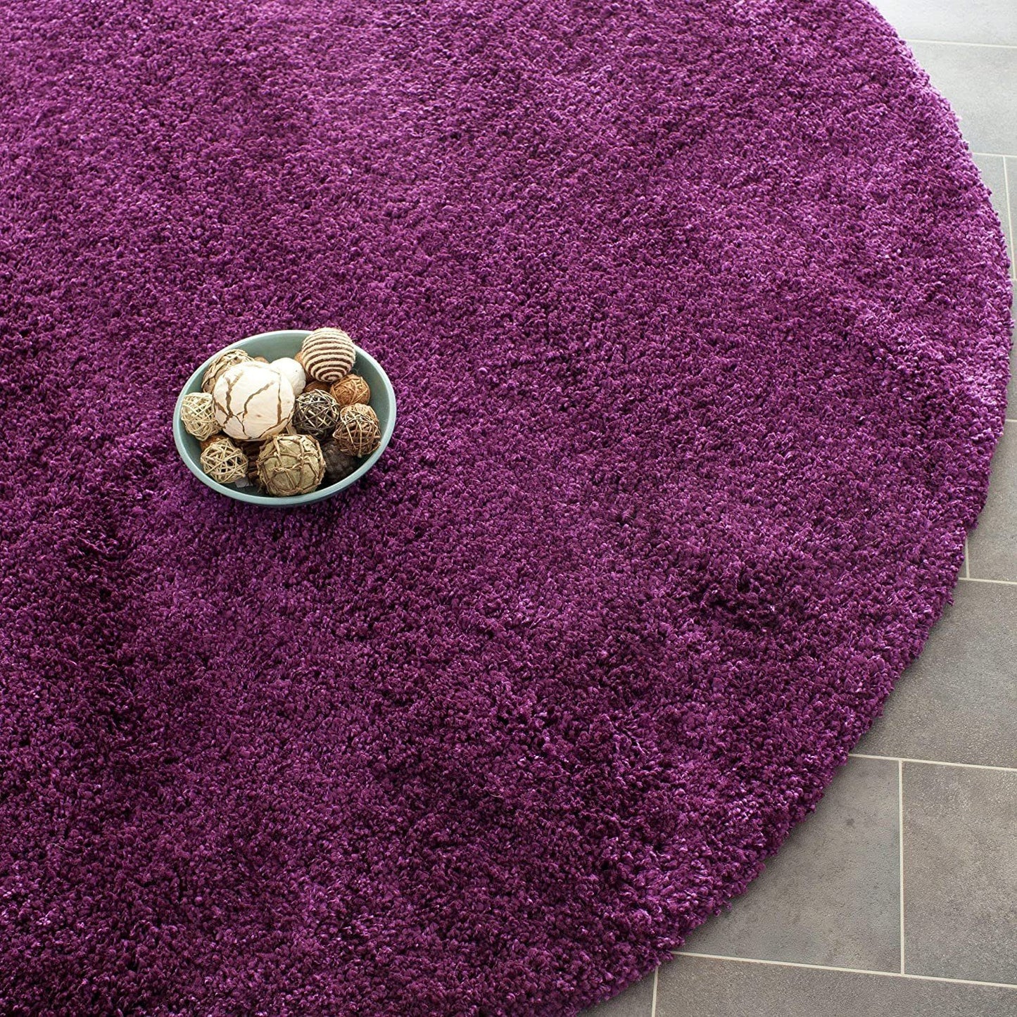Hochflor-Teppich Superweicher einfarbiger handgetufteter Teppich