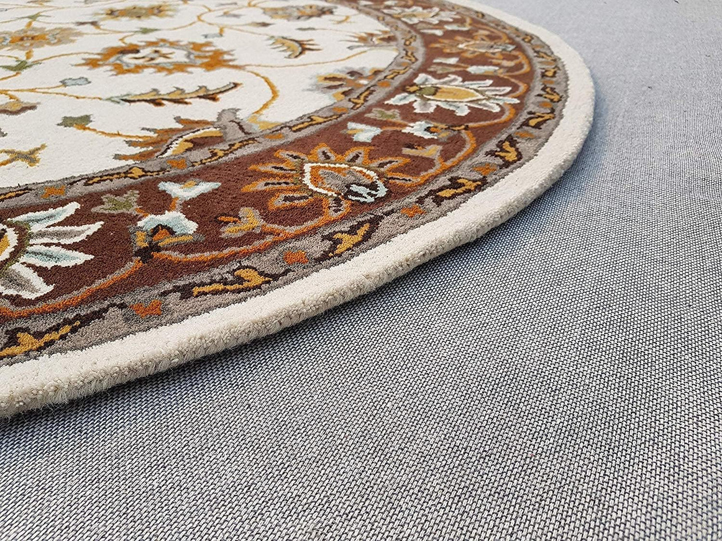 Teppich Luxuriöse runde Teppichkollektion