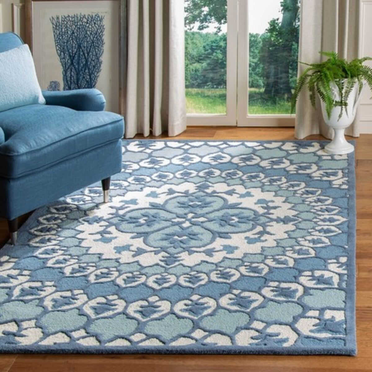 Designteppich Rangoli
