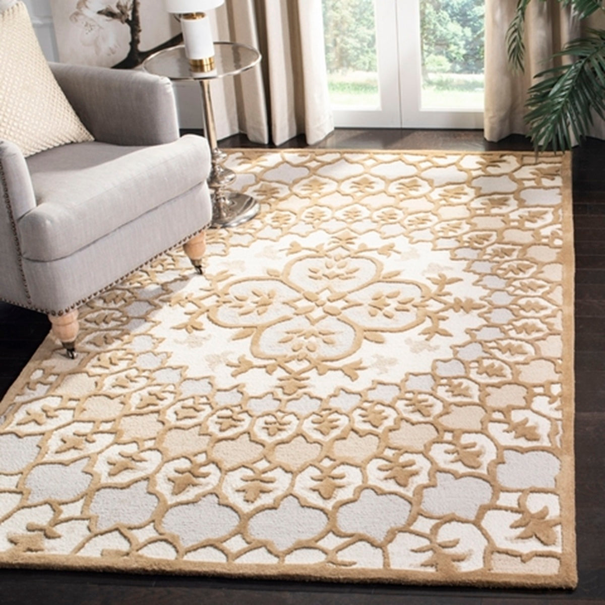 Designteppich Rangoli