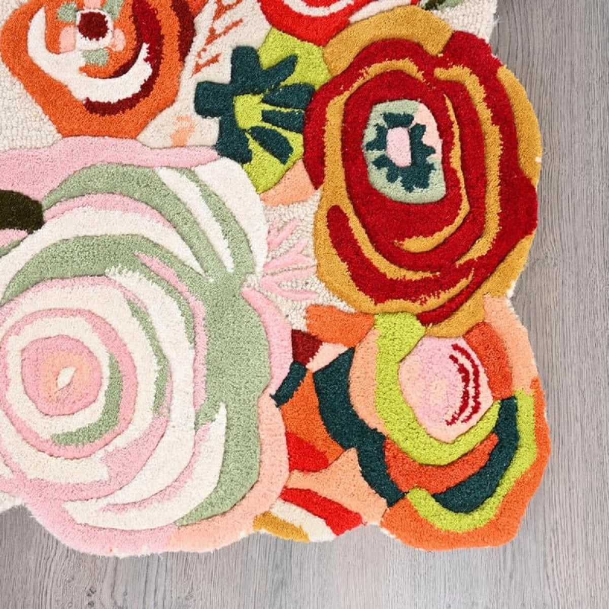 Designteppich Frühlingsblumen