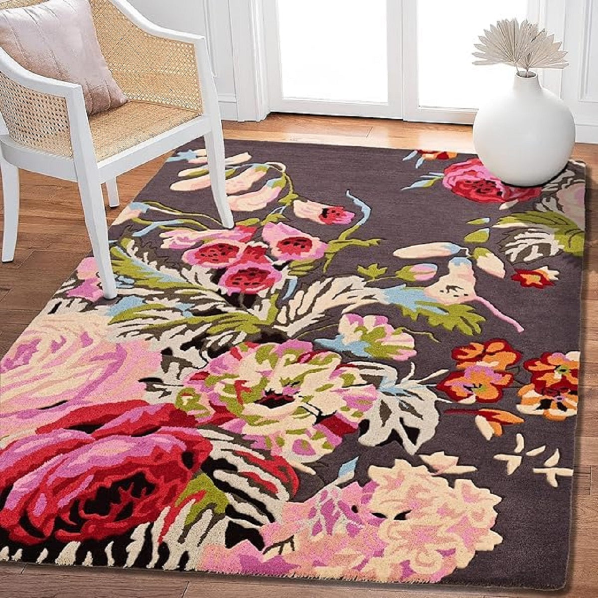 Designteppich Frühlingsblumen