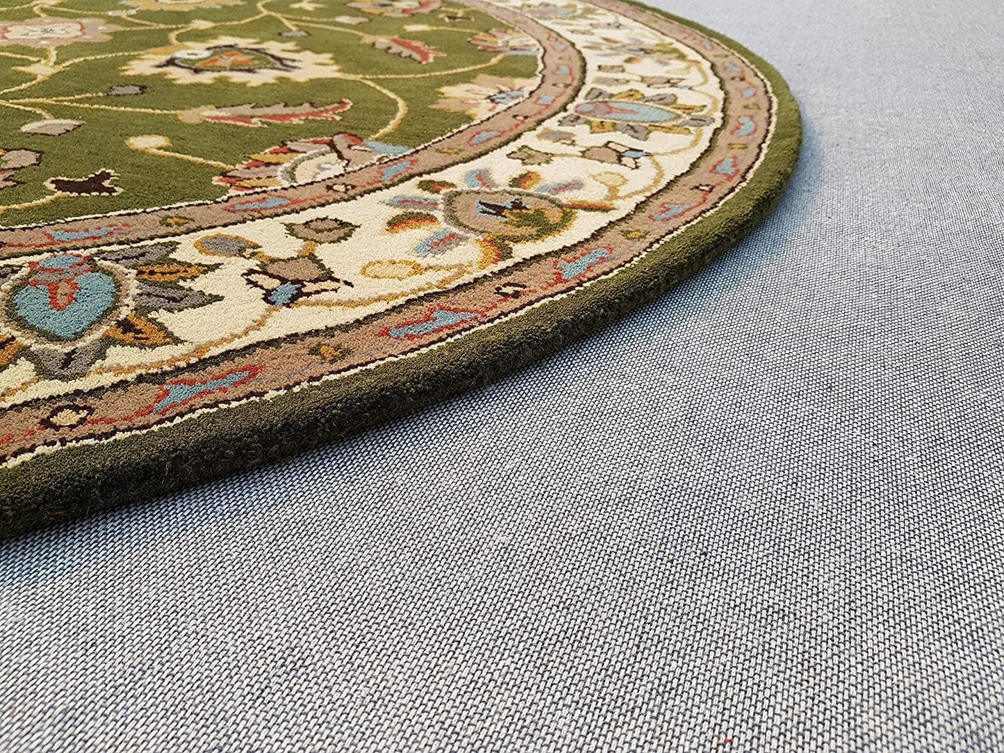 Teppich Luxuriöse runde Teppichkollektion