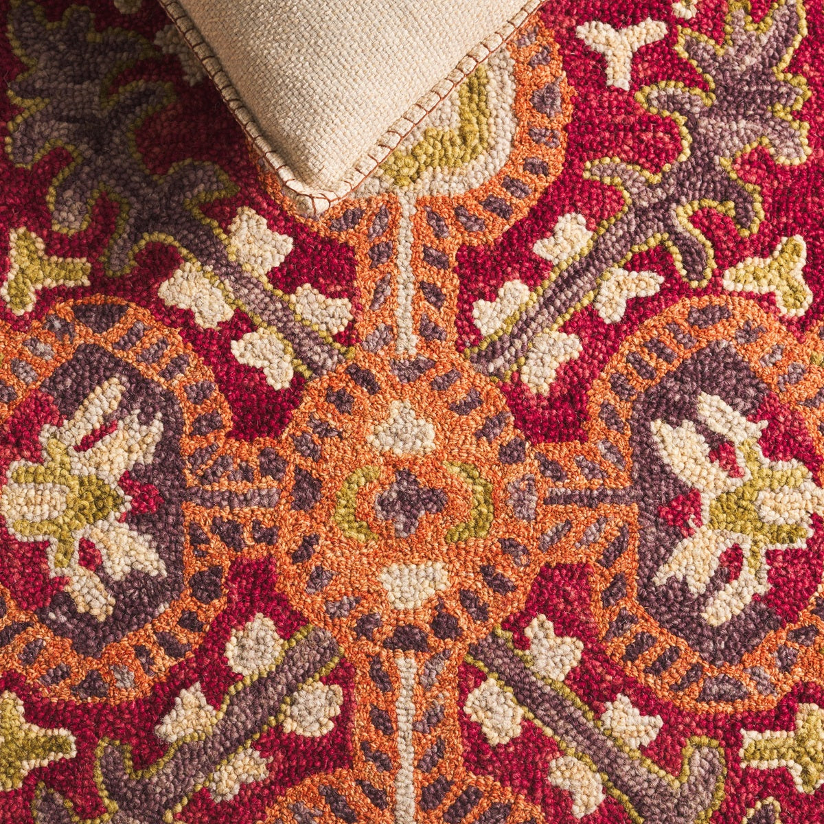 Designteppich Neuschwanstein – Nahaufnahme Flor