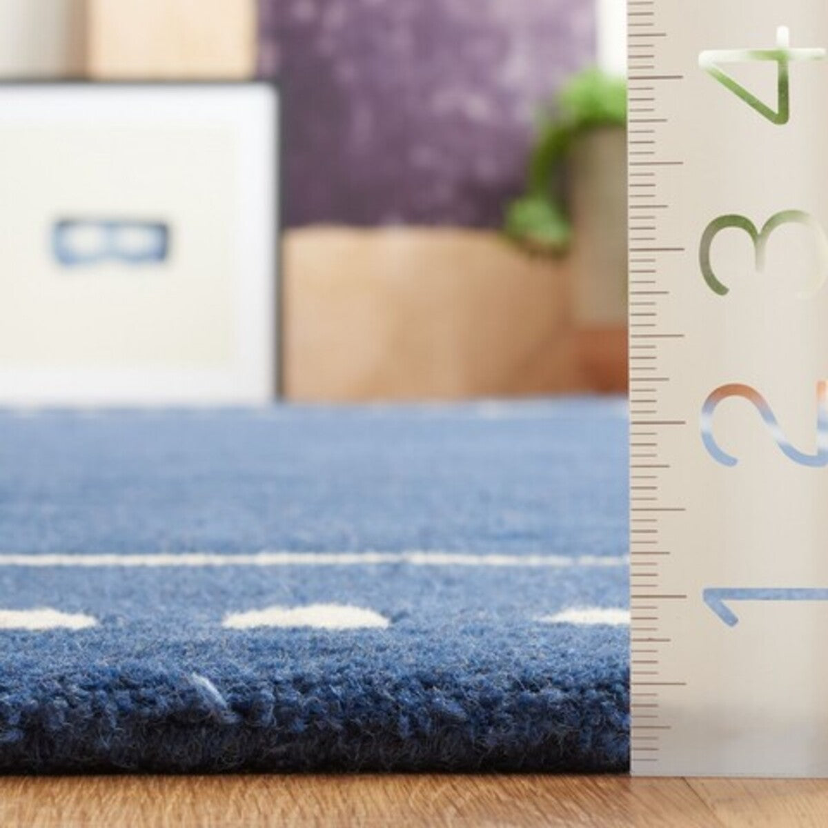 Designteppich Glückspunkte