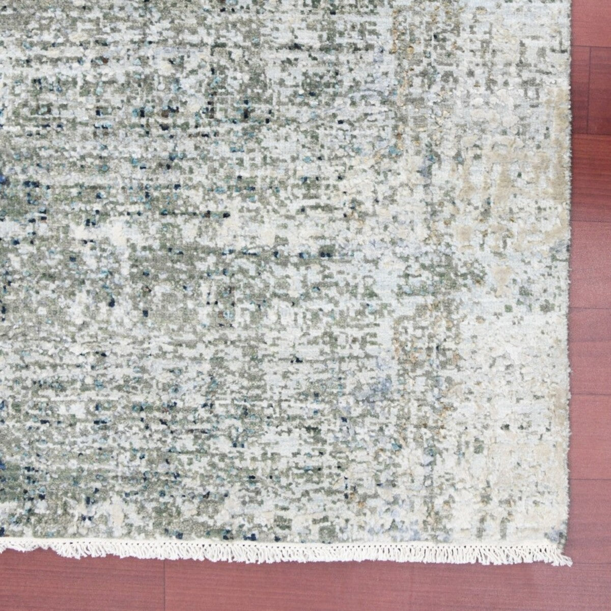 Teppich Handgeknüpfter 10/10-Wolle aus Neuseeland und reiner Seide