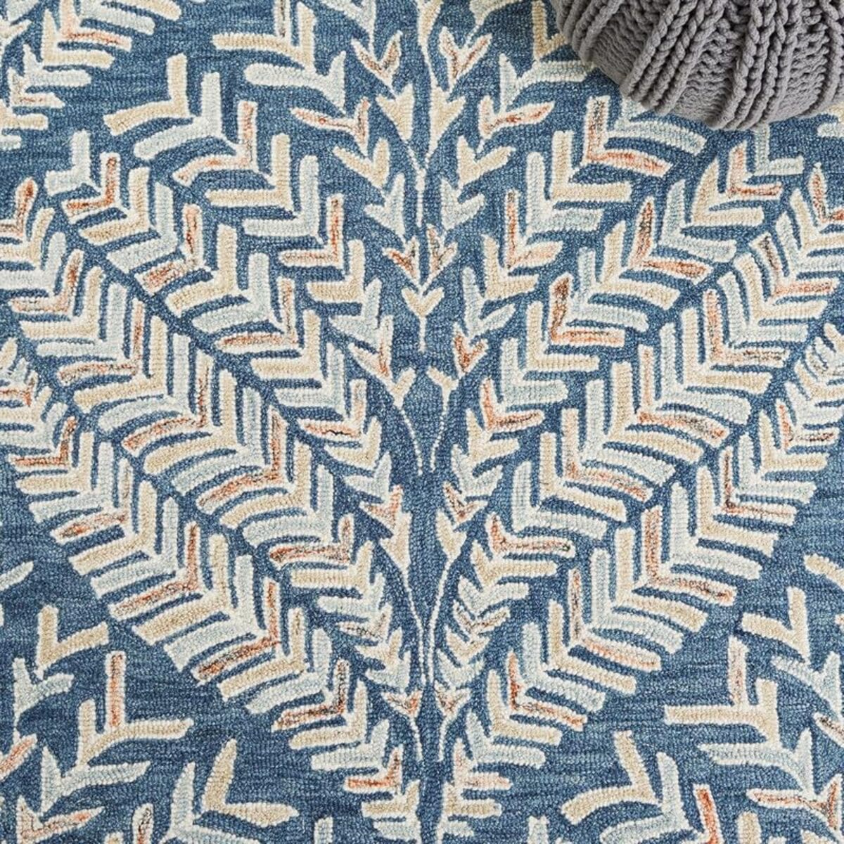 Teppich Sammlung von Baumblättern