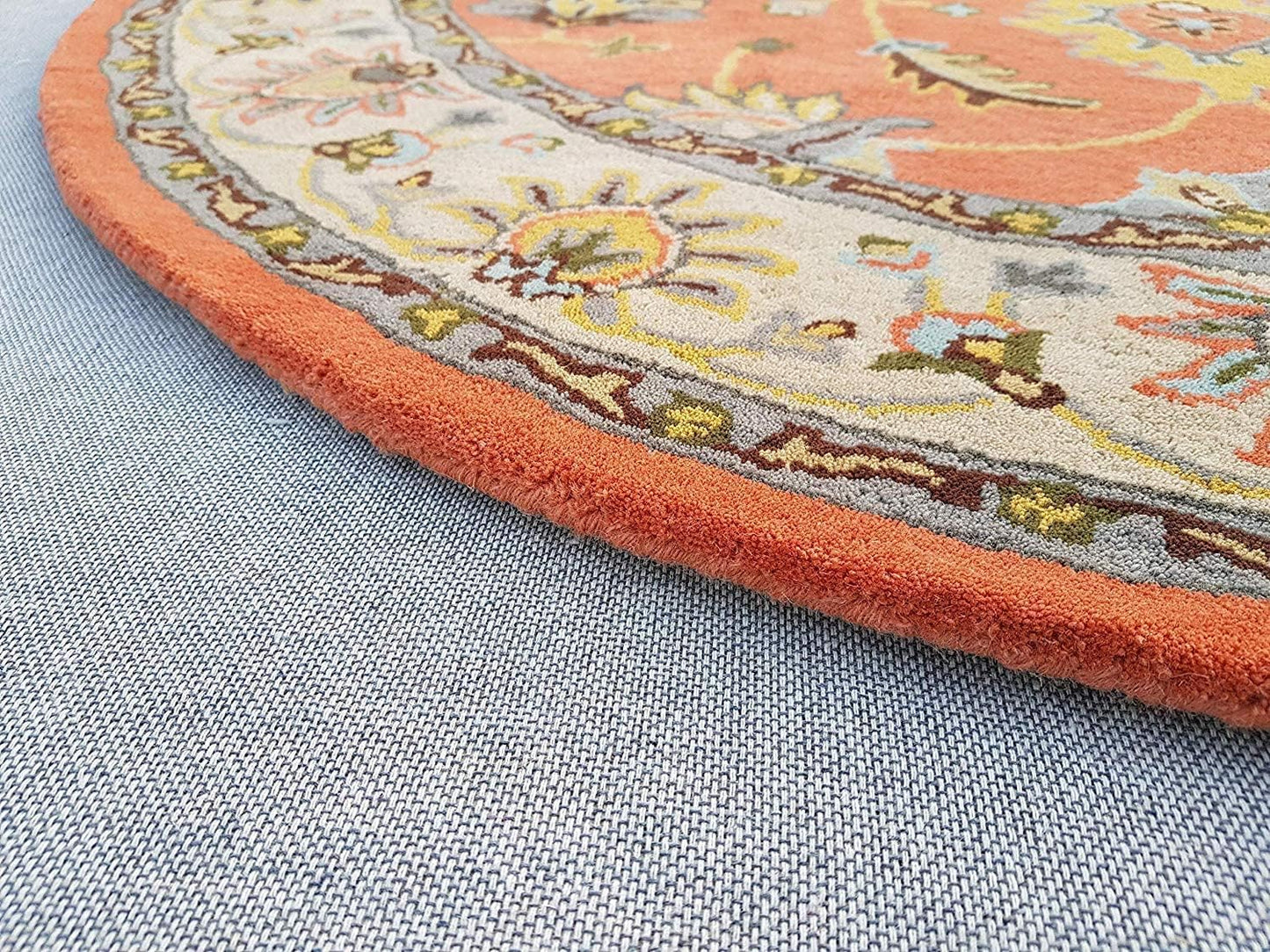 Teppich Luxuriöse runde Teppichkollektion