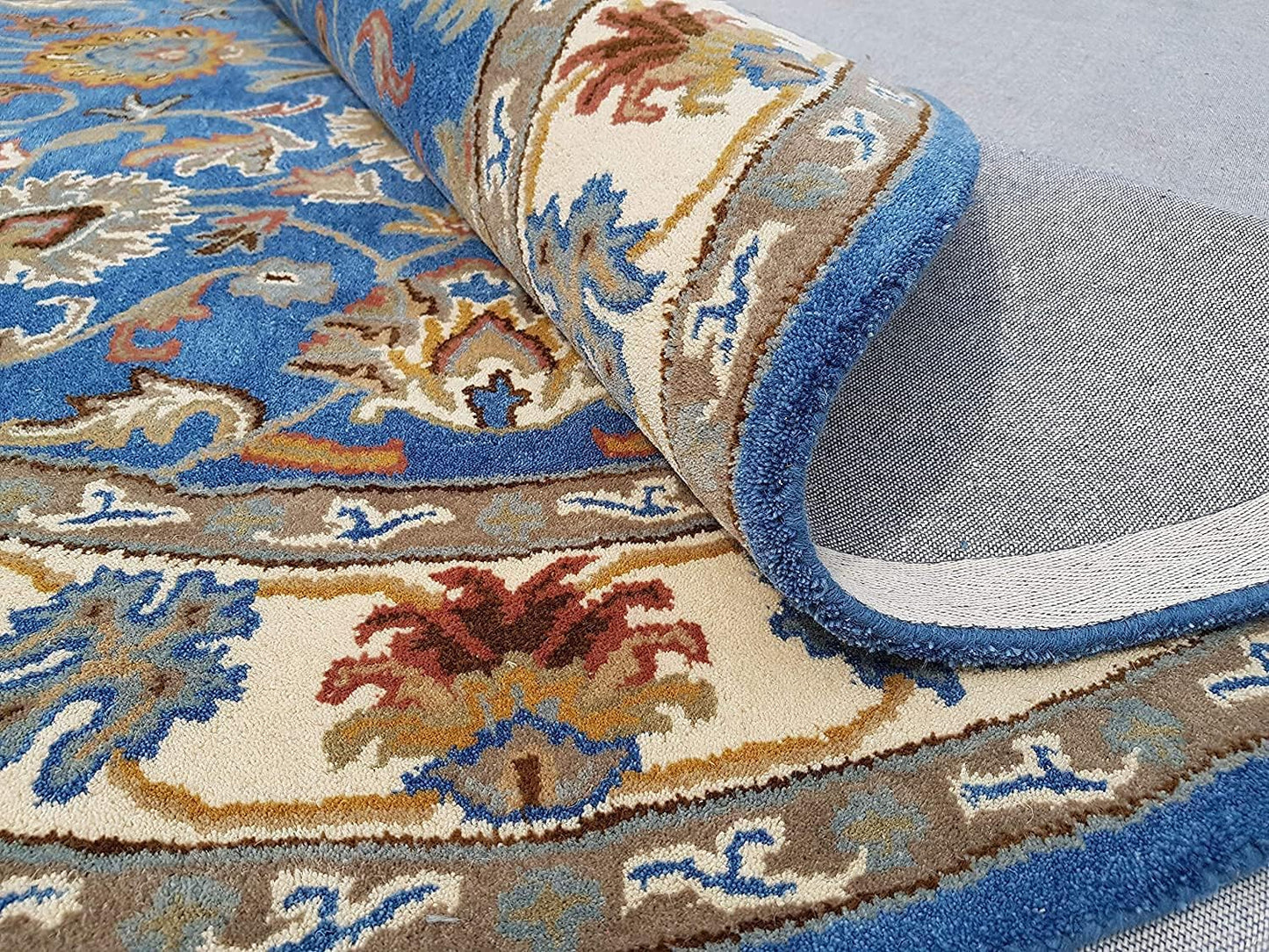 Teppich Luxuriöse runde Teppichkollektion