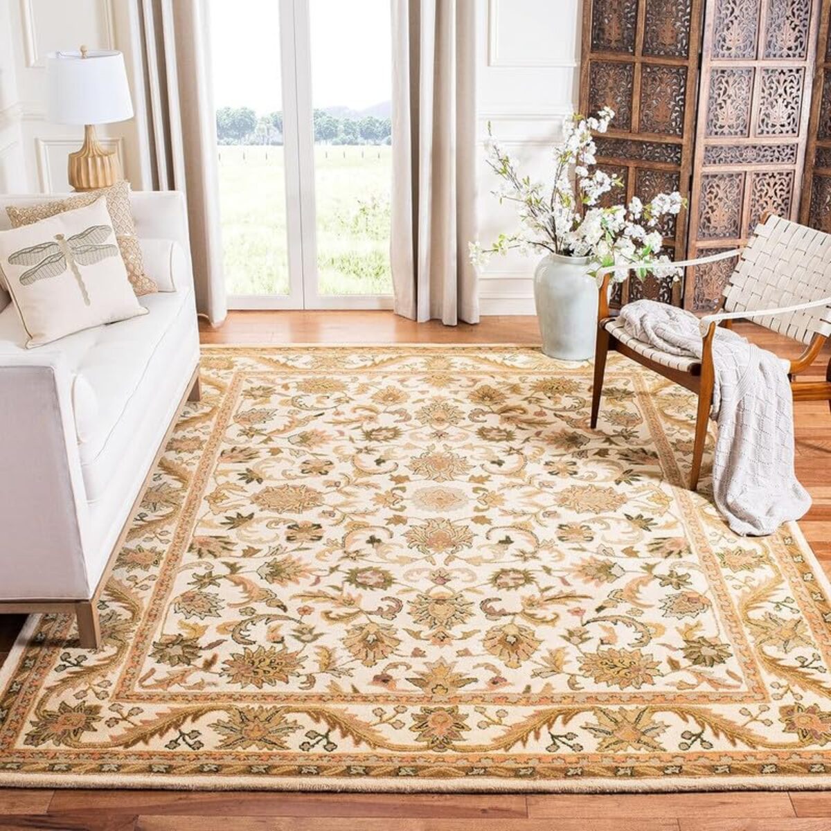 Teppich Blumentherapie
