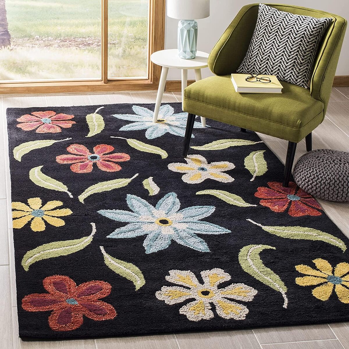 Designteppich Sommerblumenweg