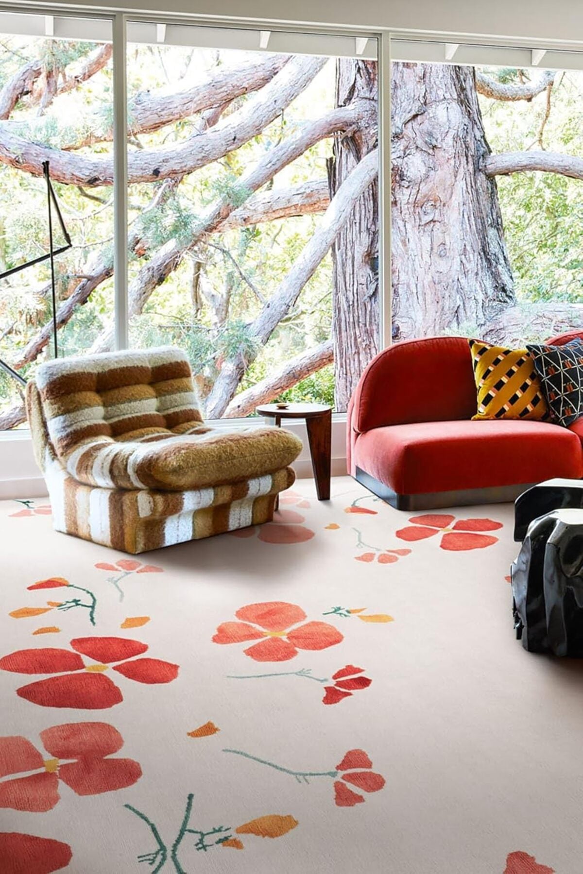Seidenteppich Luxuriöse Seidenteppichkollektion für den Sommer
