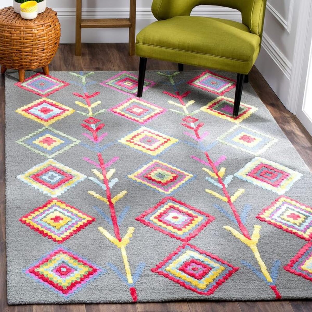 Teppich Blumentherapie