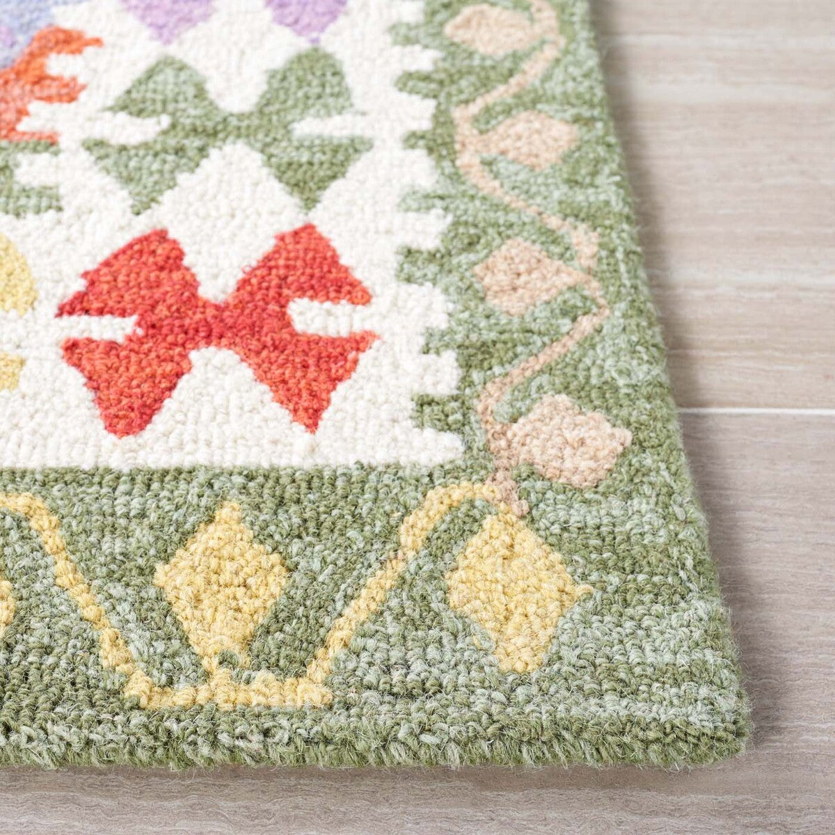 Designteppich Farbbündel