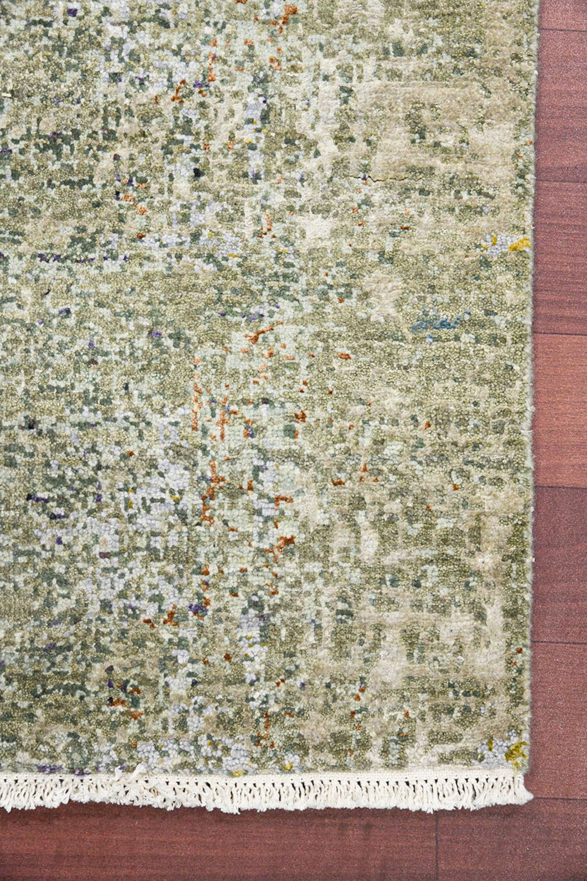 Teppich Handgeknüpfter 10/10-Wolle aus Neuseeland und reiner Seide