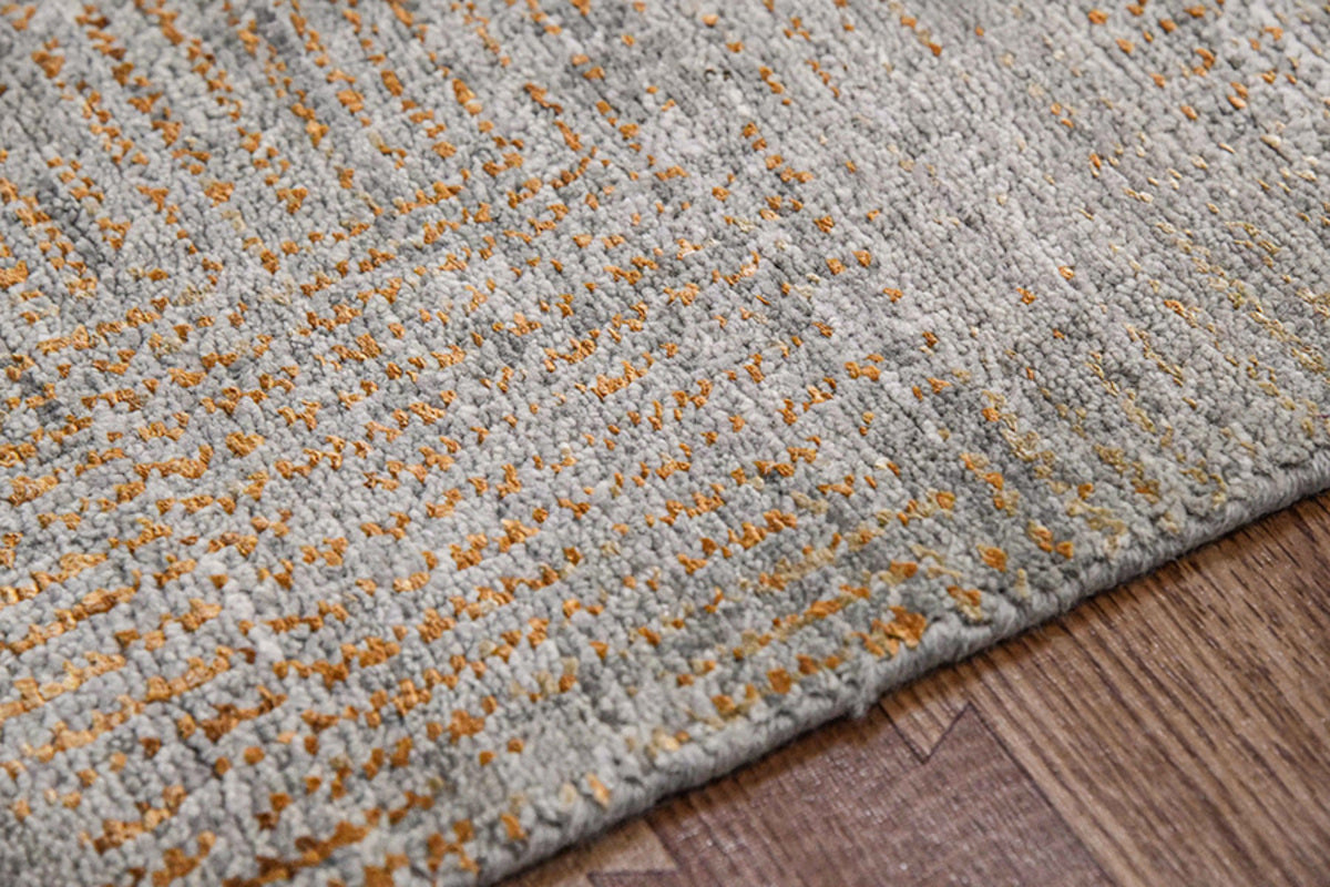 Teppich Handgeknüpfter 10/10-Wolle aus Neuseeland und reiner Seide
