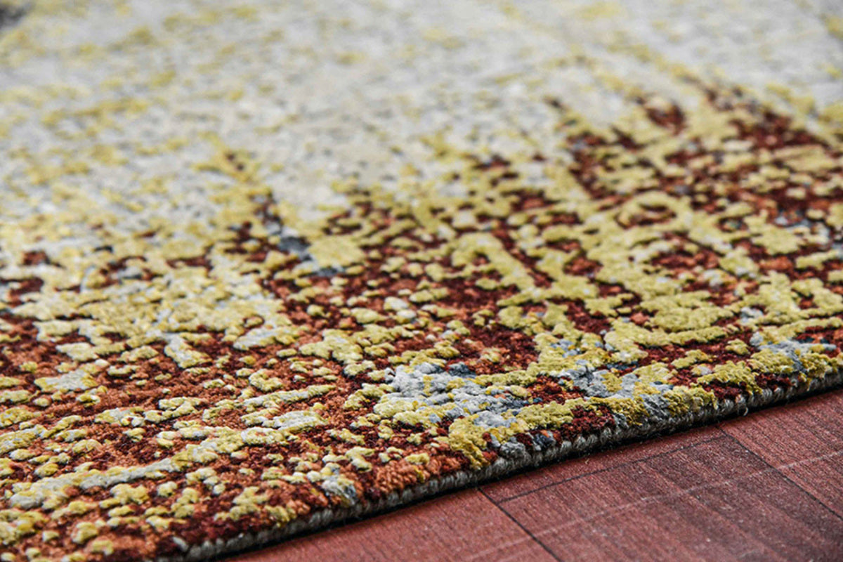 Teppich Handgeknüpfter 10/10-Wolle aus Neuseeland und reiner Seide