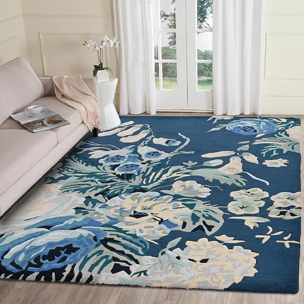 Designteppich Frühlingsblumen