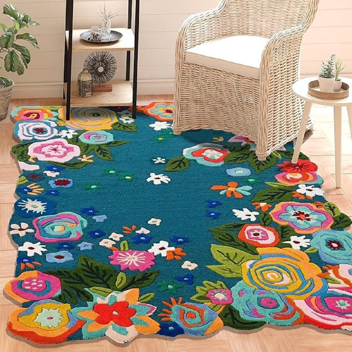 Designteppich Frühlingsblumen