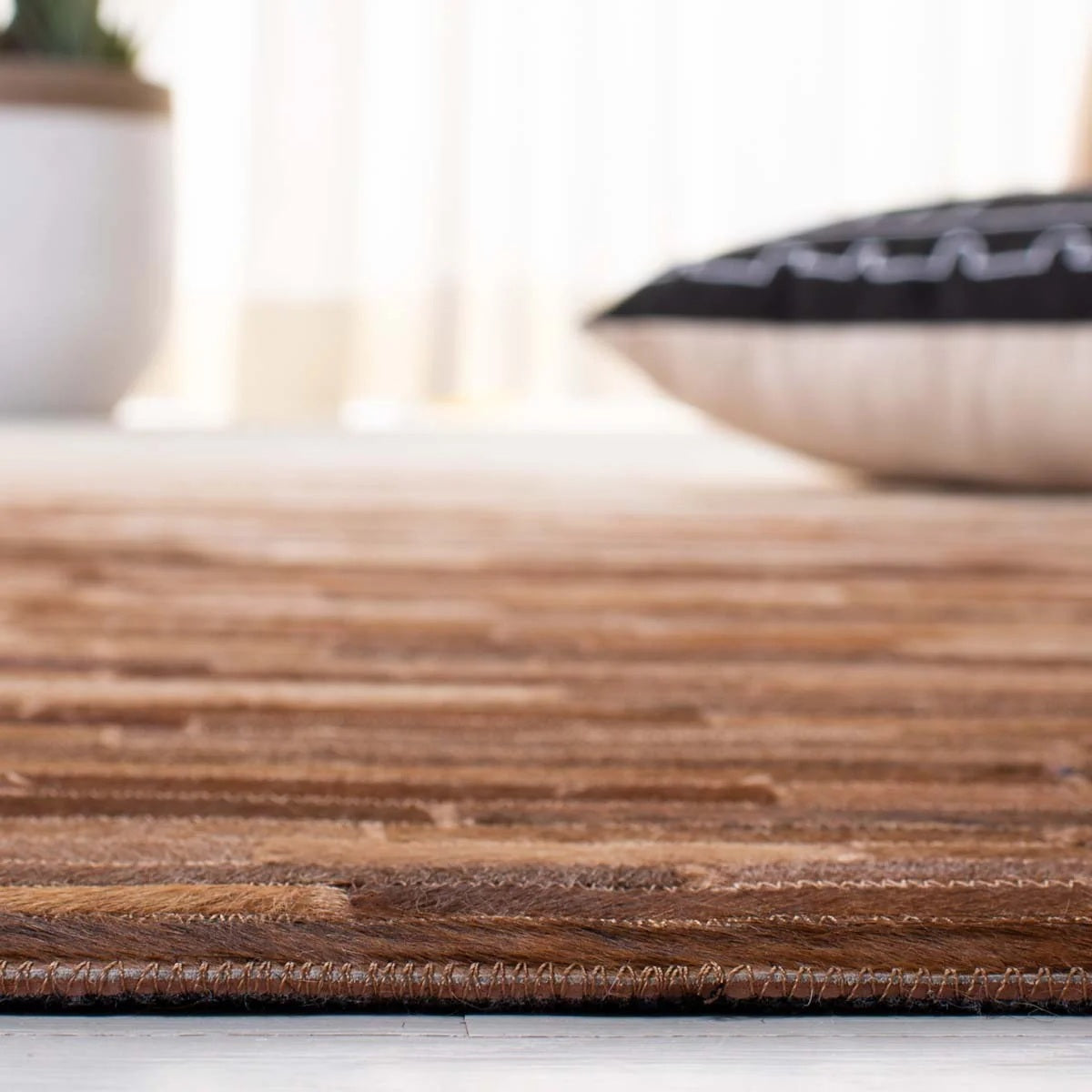 Lederteppich Leder-Sommer – Schlafzimmer Styling