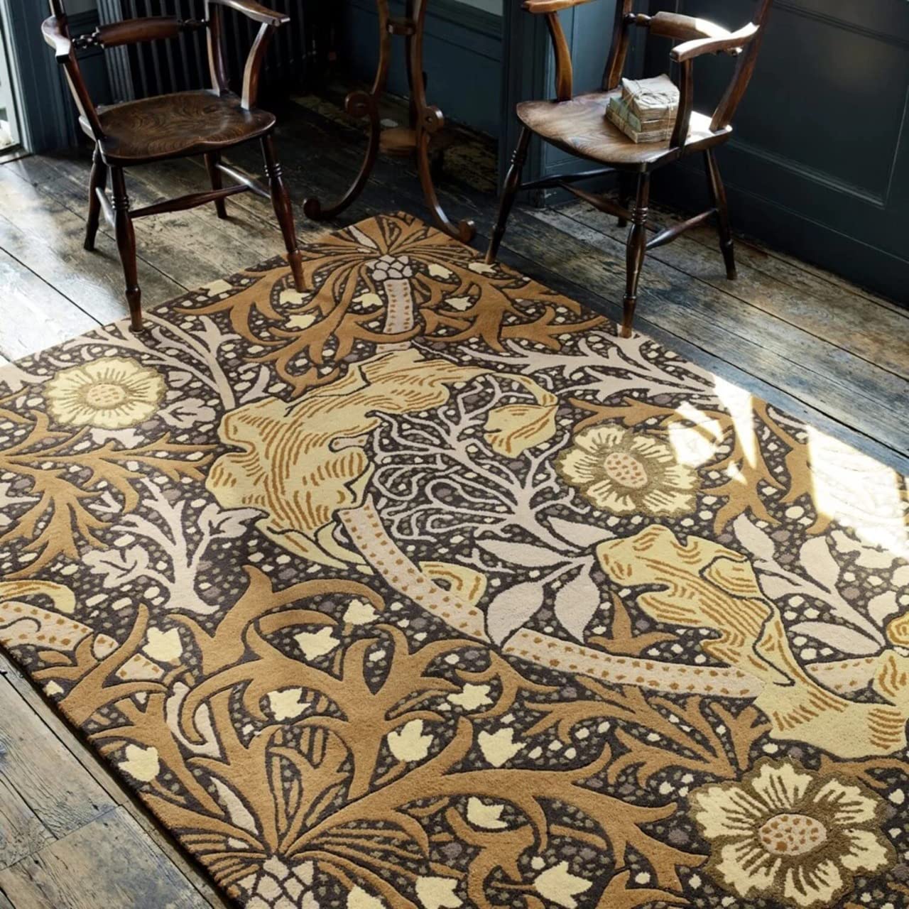 Designteppich Blumentopf