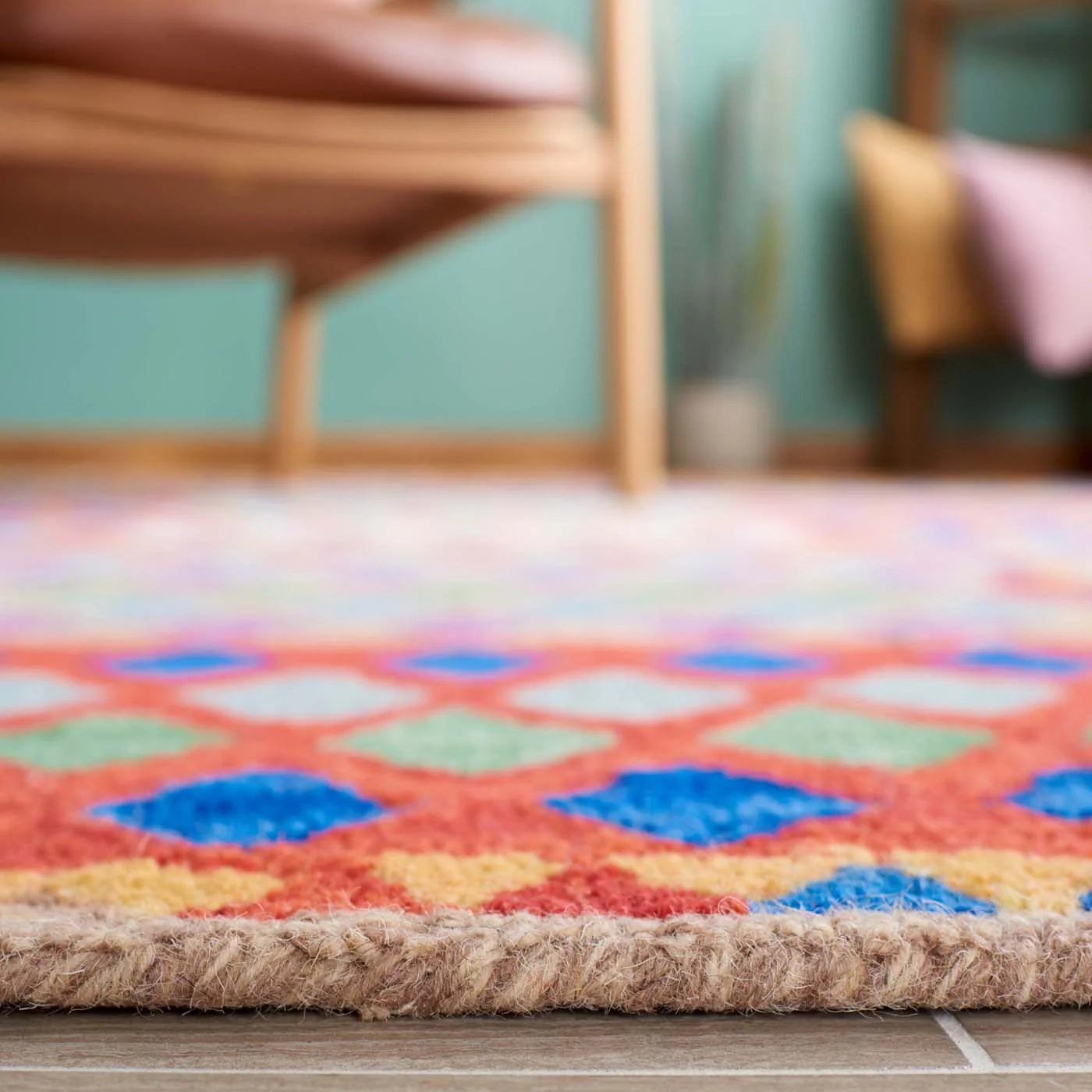 Designteppich Farbbündel