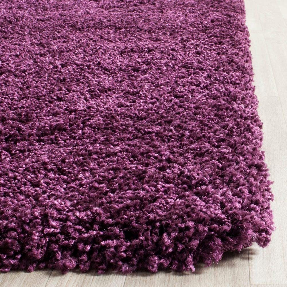 Hochflor-Teppich Superweicher einfarbiger handgetufteter Teppich