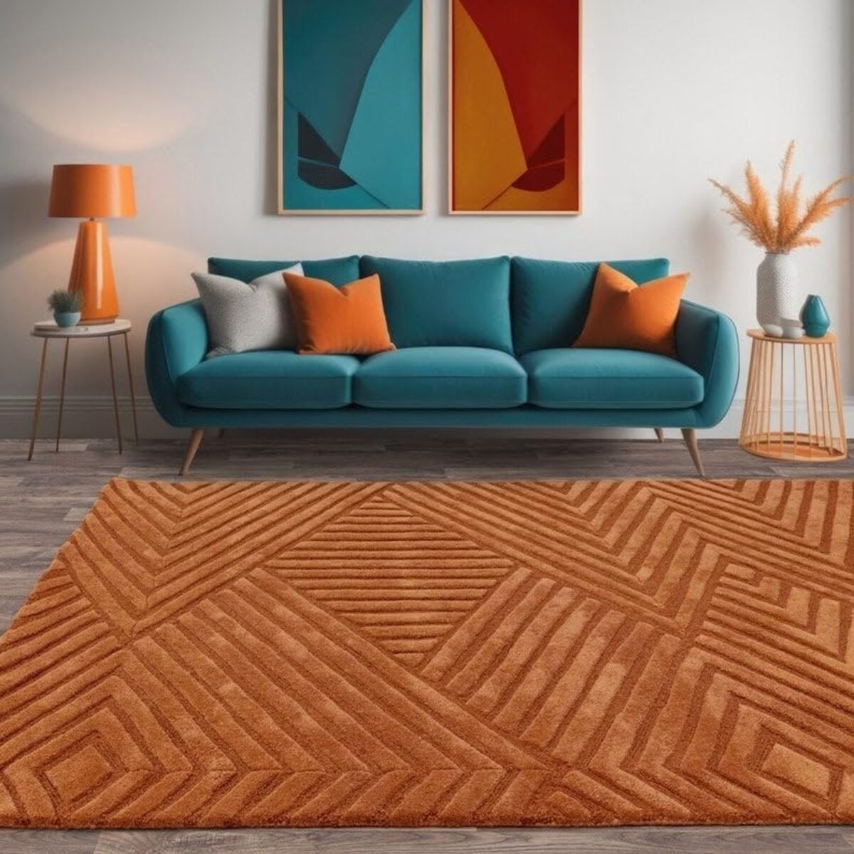Designteppich Sommerlich-Sanft