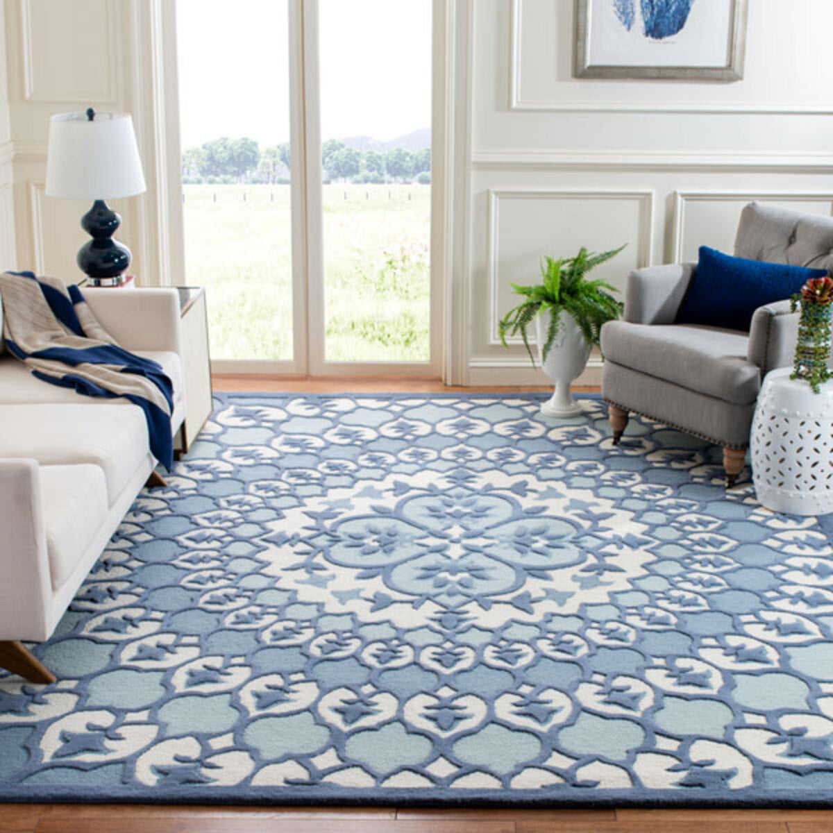 Designteppich Rangoli