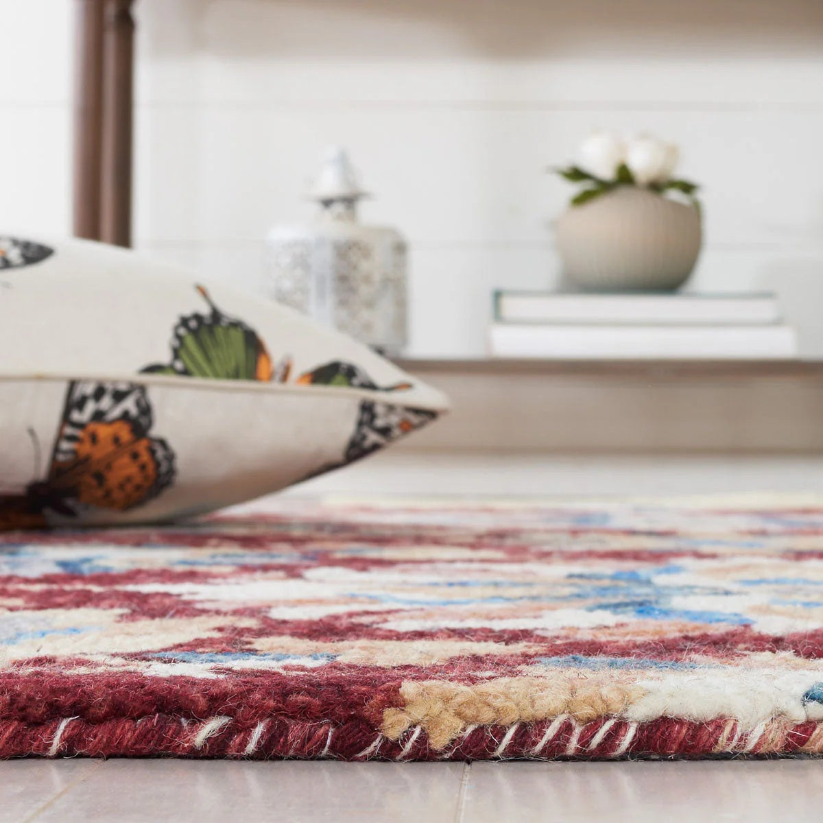 Designteppich Hainich – Wohnzimmer Styling
