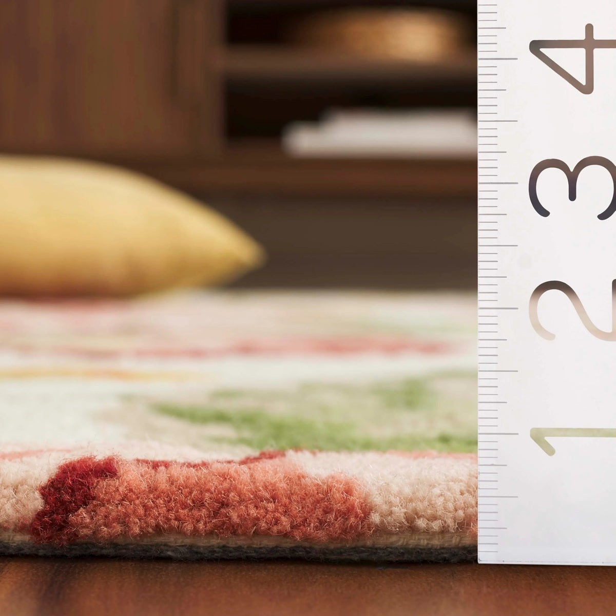 Designteppich Blumenland – Lifestyle Wohnzimmer