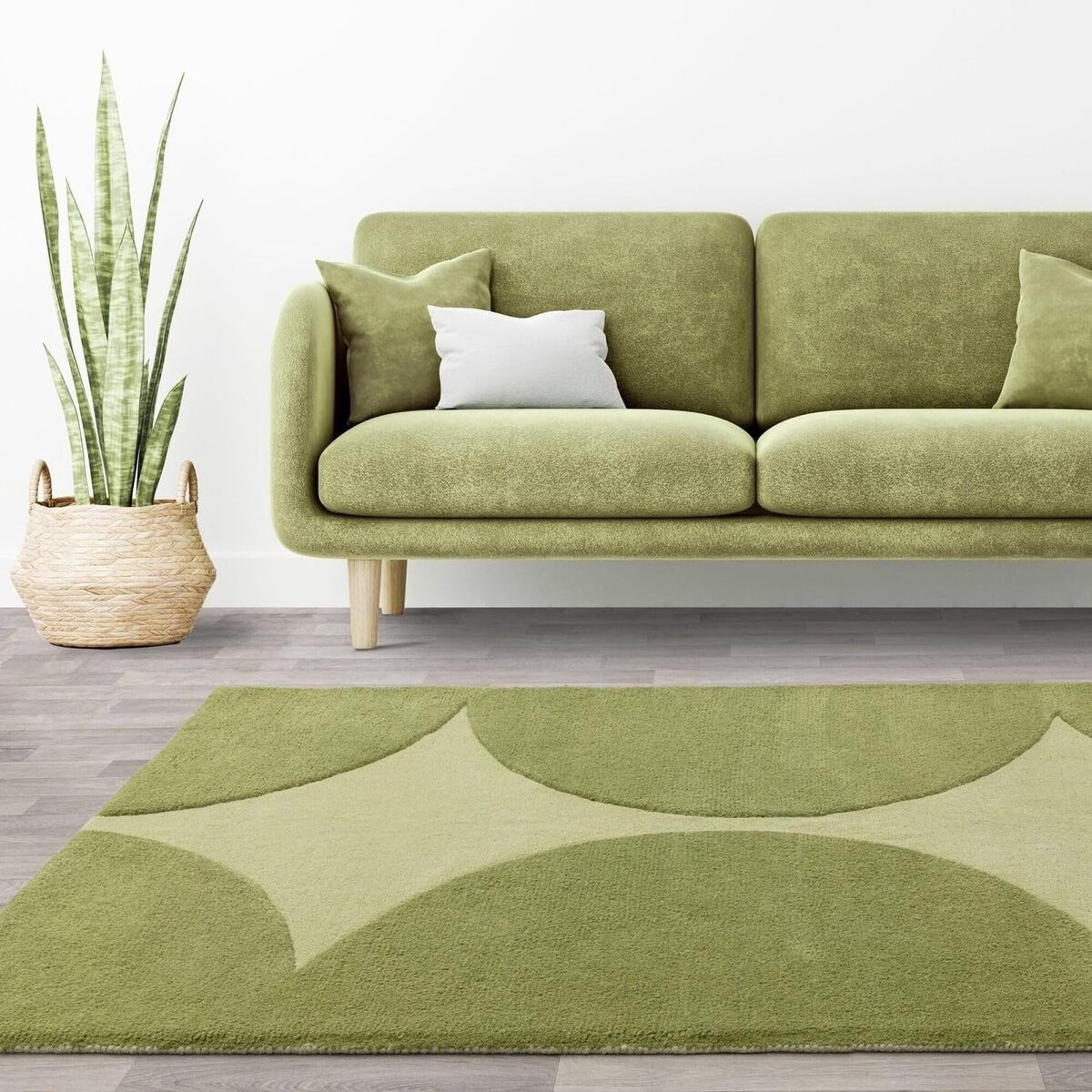 Designteppich Einfache Geometrie