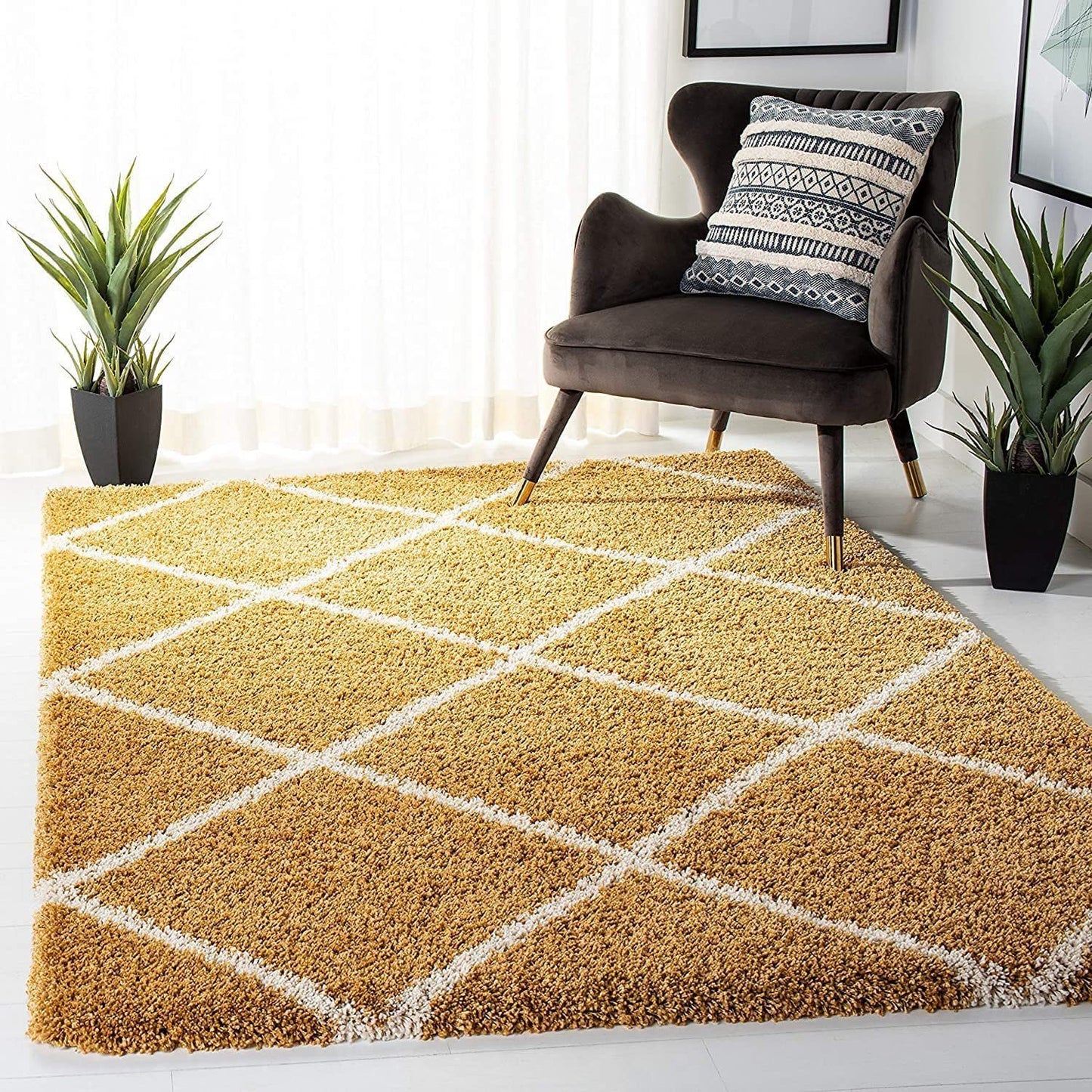 Designteppich Supersoft Luxus-Hochflor