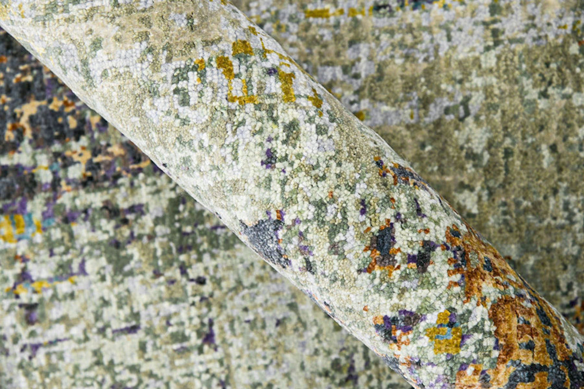 Teppich Handgeknüpfter 10/10-Wolle aus Neuseeland und reiner Seide