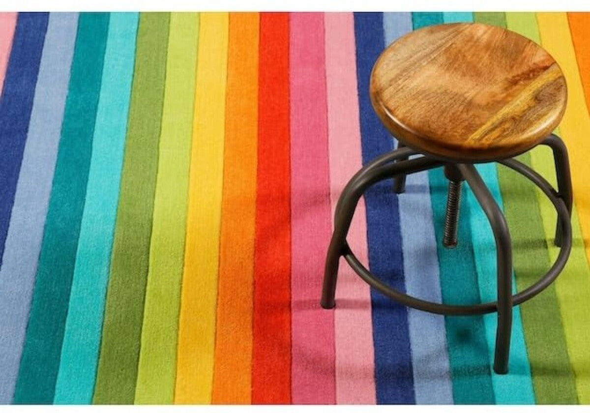 Teppich Regenbogen