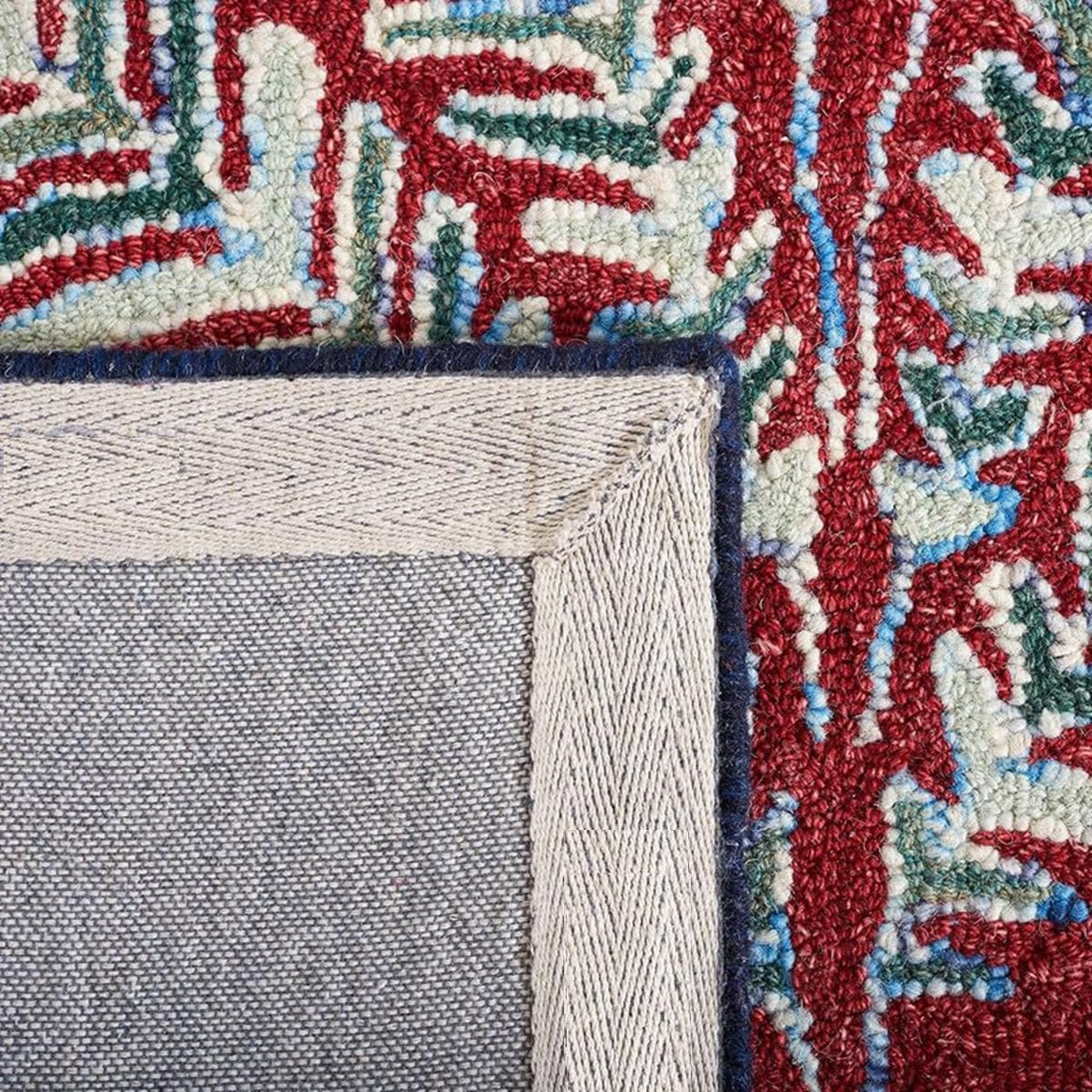 Teppich Sammlung von Baumblättern