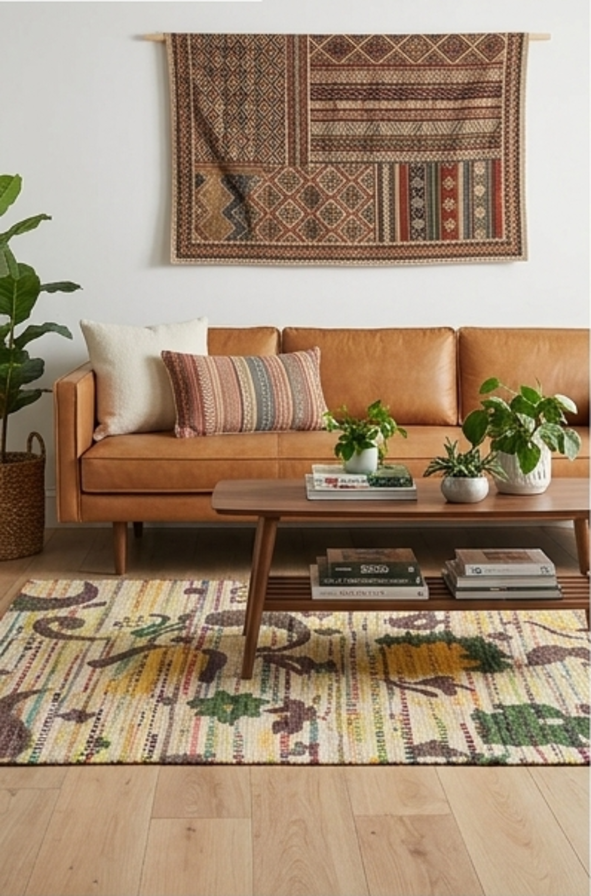 Designteppich Lavendel