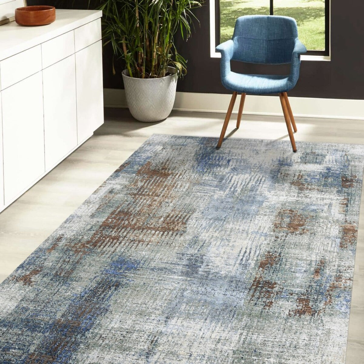 Teppich Handgeknüpfter 10/10-Wolle aus Neuseeland und reiner Seide