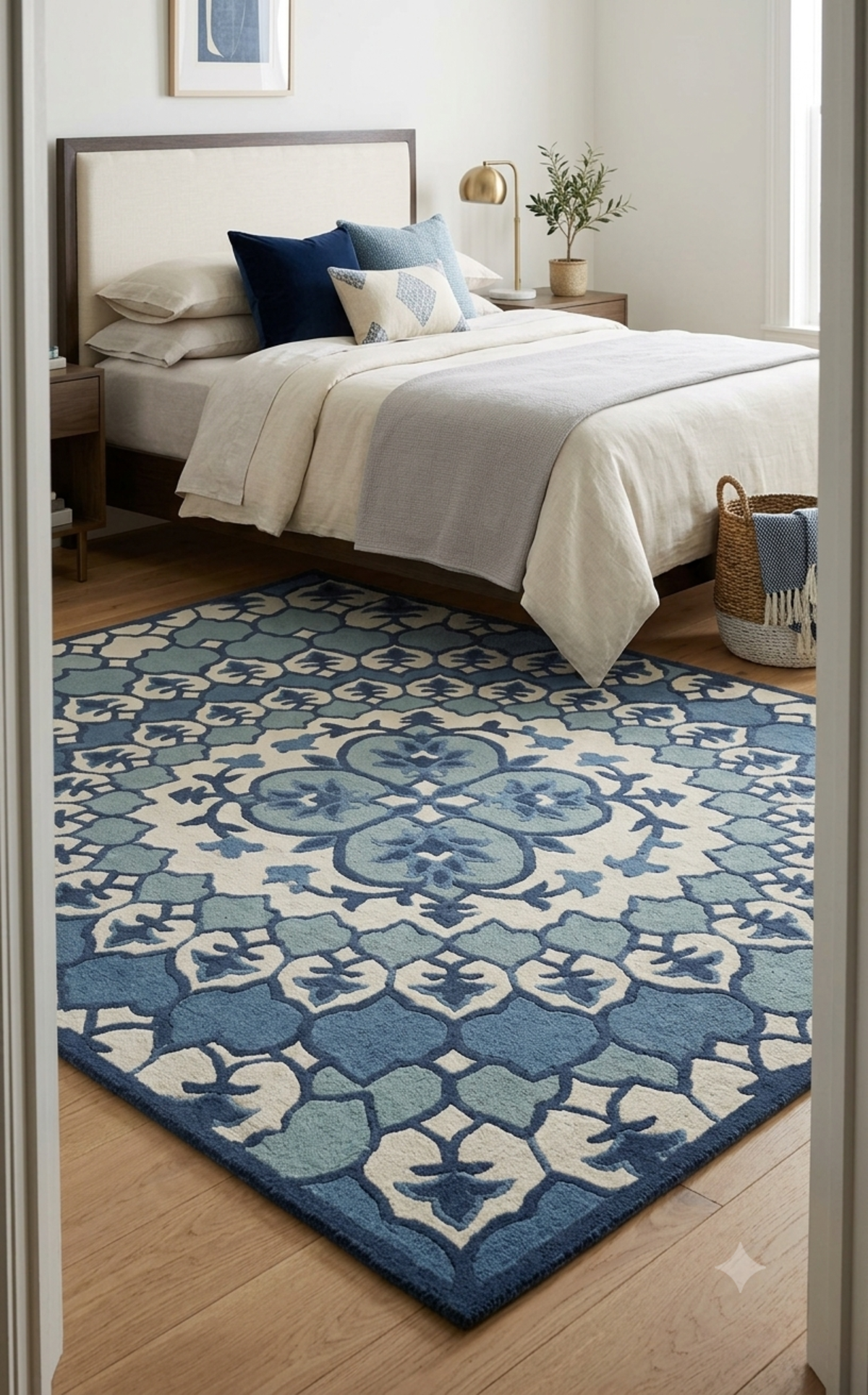 Designteppich Rangoli