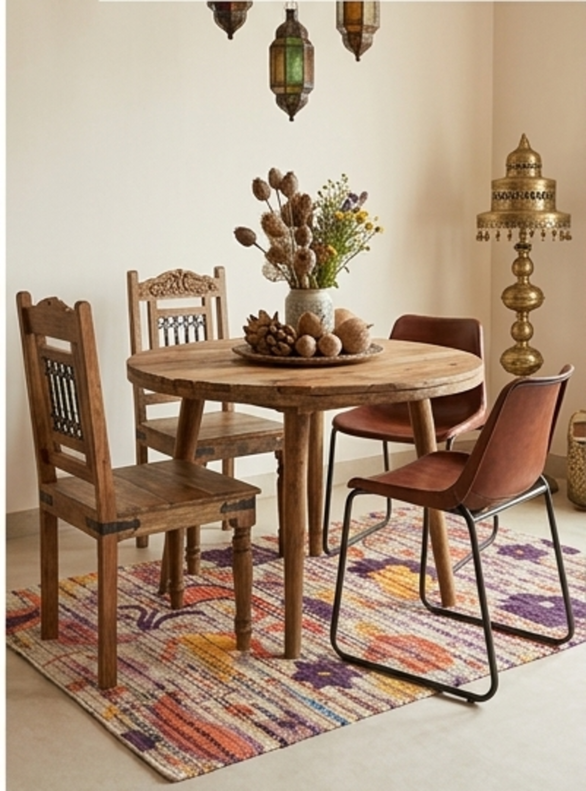 Designteppich Lavendel