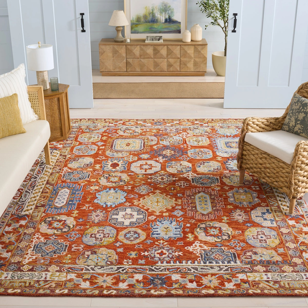 Designteppich Sanssouci – Wohnzimmer Ansicht 2