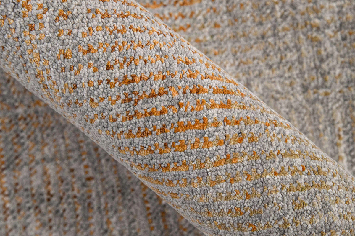 Teppich Handgeknüpfter 10/10-Wolle aus Neuseeland und reiner Seide