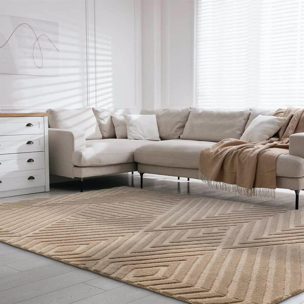 Designteppich Sommerlich-Sanft