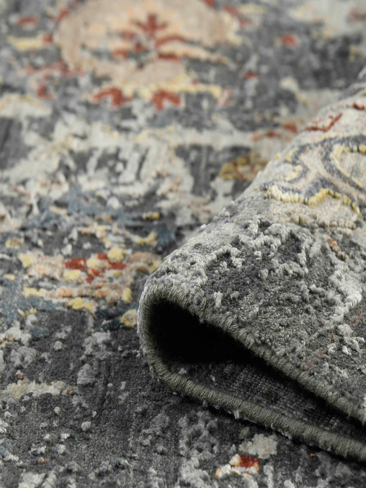 Teppich Handgeknüpft aus 10/10 NZ Wolle und Seide – Gultaras