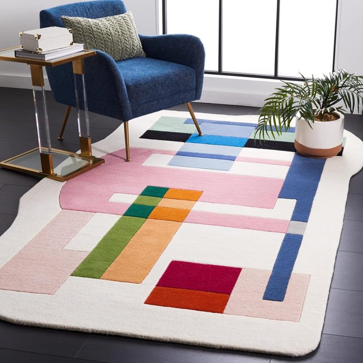 Designteppich Ausgewählte Wolle