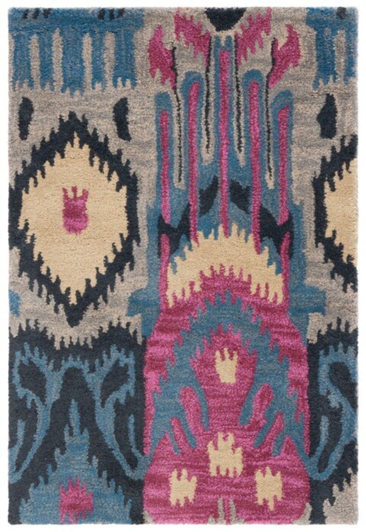 Designteppich Ikat