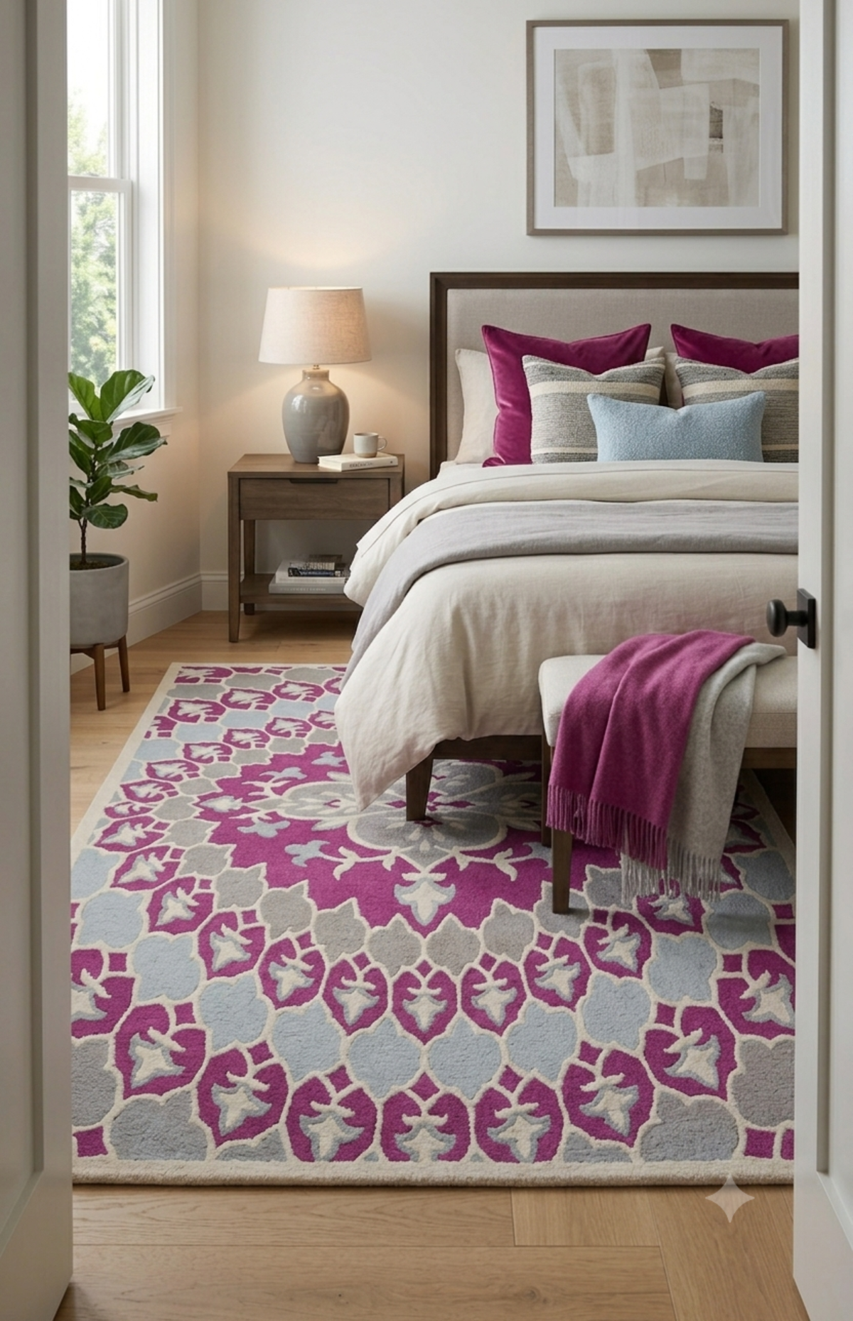 Designteppich Rangoli
