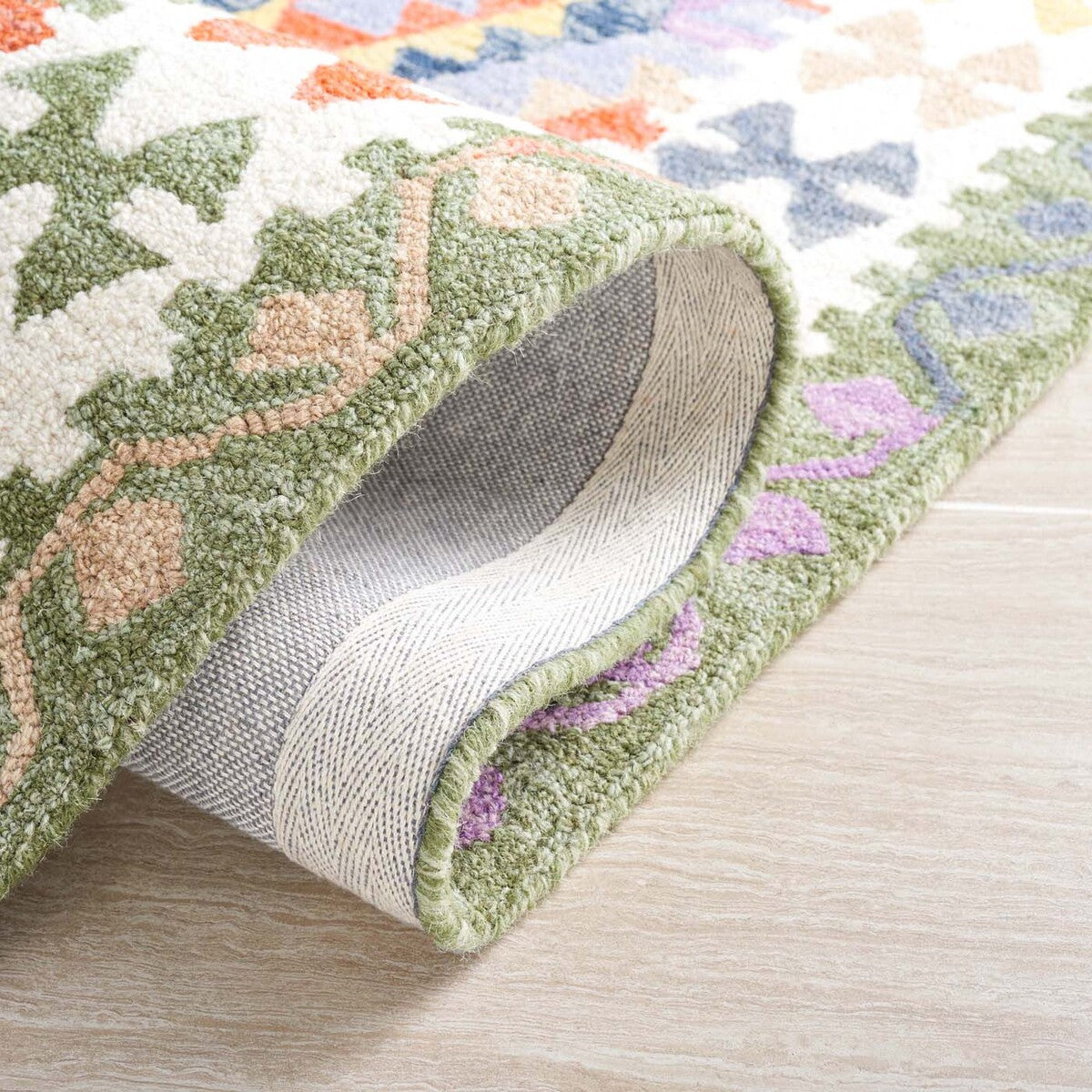 Designteppich Farbbündel