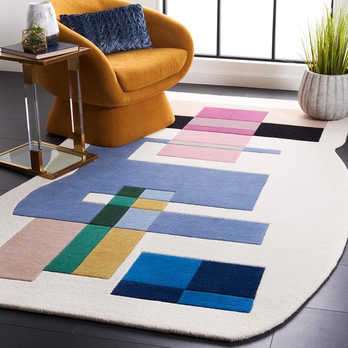 Designteppich Ausgewählte Wolle
